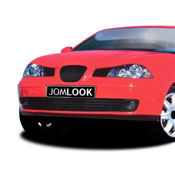 Kühlergrill ohne Emblem, schwarz passend für Seat Ibiza ab Baujahr 2002-